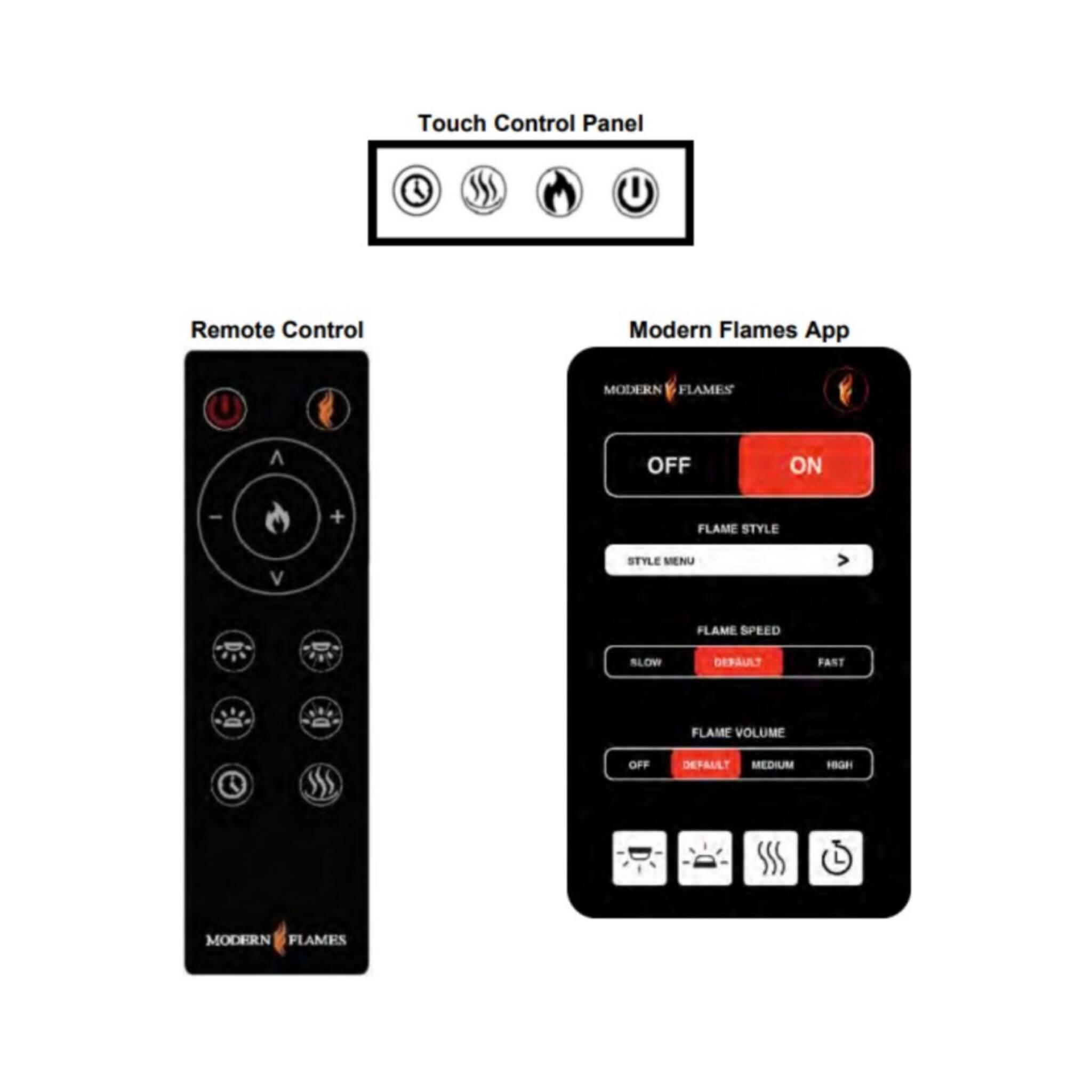 Modern Flames Orion Traditional 36-Inch Heliovision Electric Fireplace [OR36-TRAD] (SAK91024)