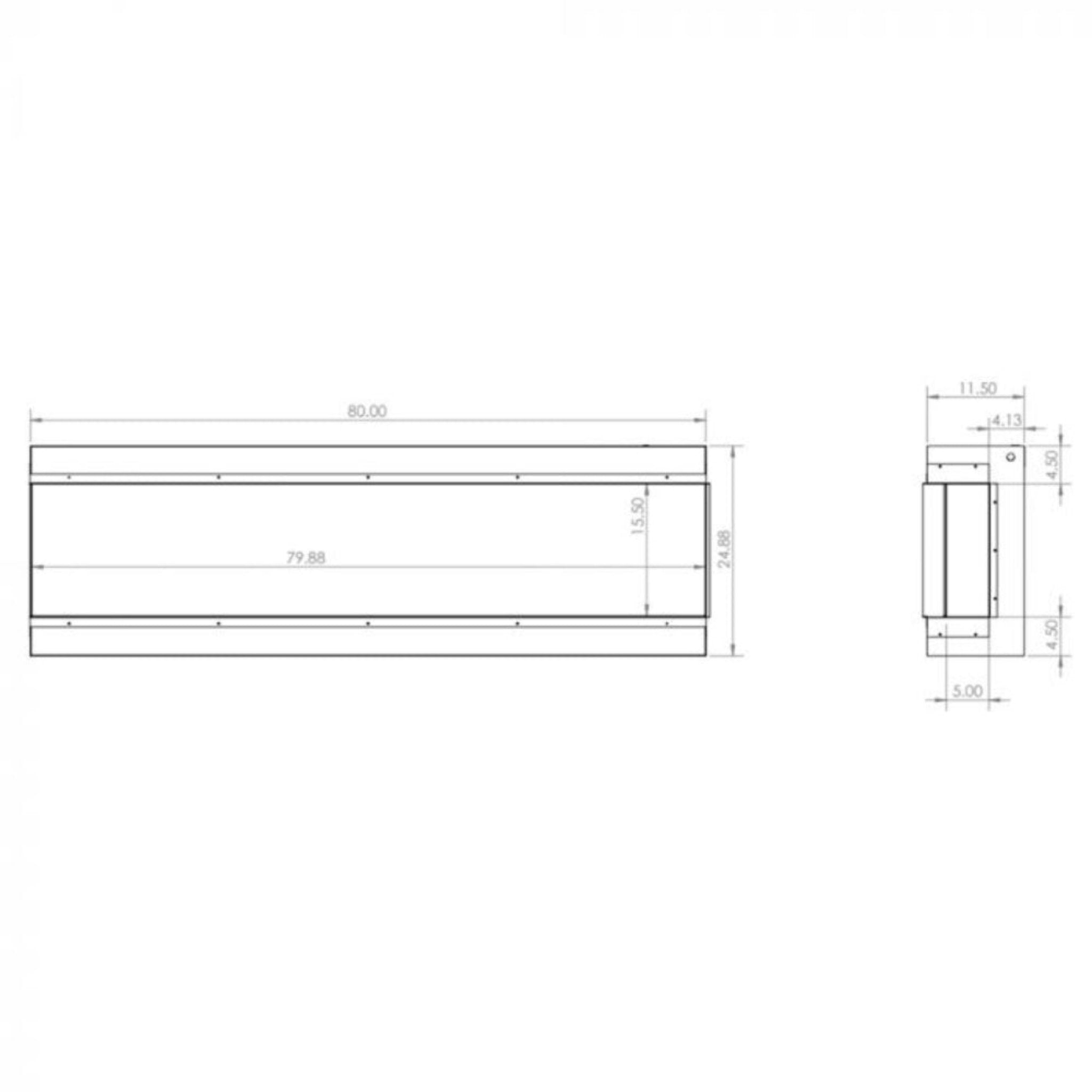 Modern Flames Redstone 42-Inch Built-In Traditional Electric Fireplace [RS-4229] (SAK97326)