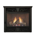 Monessen Symphony 32-Inch Vent-Free Traditional Fireplace With Control System [VFC32L] (SAK87014)