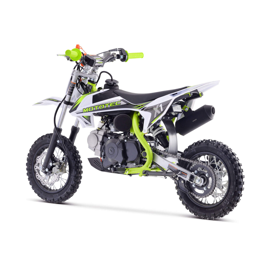 MotoTec X1 110CC 4-Stroke Single-Cylinder Air-Cooled Gas Dirt Bike (SAK42680)