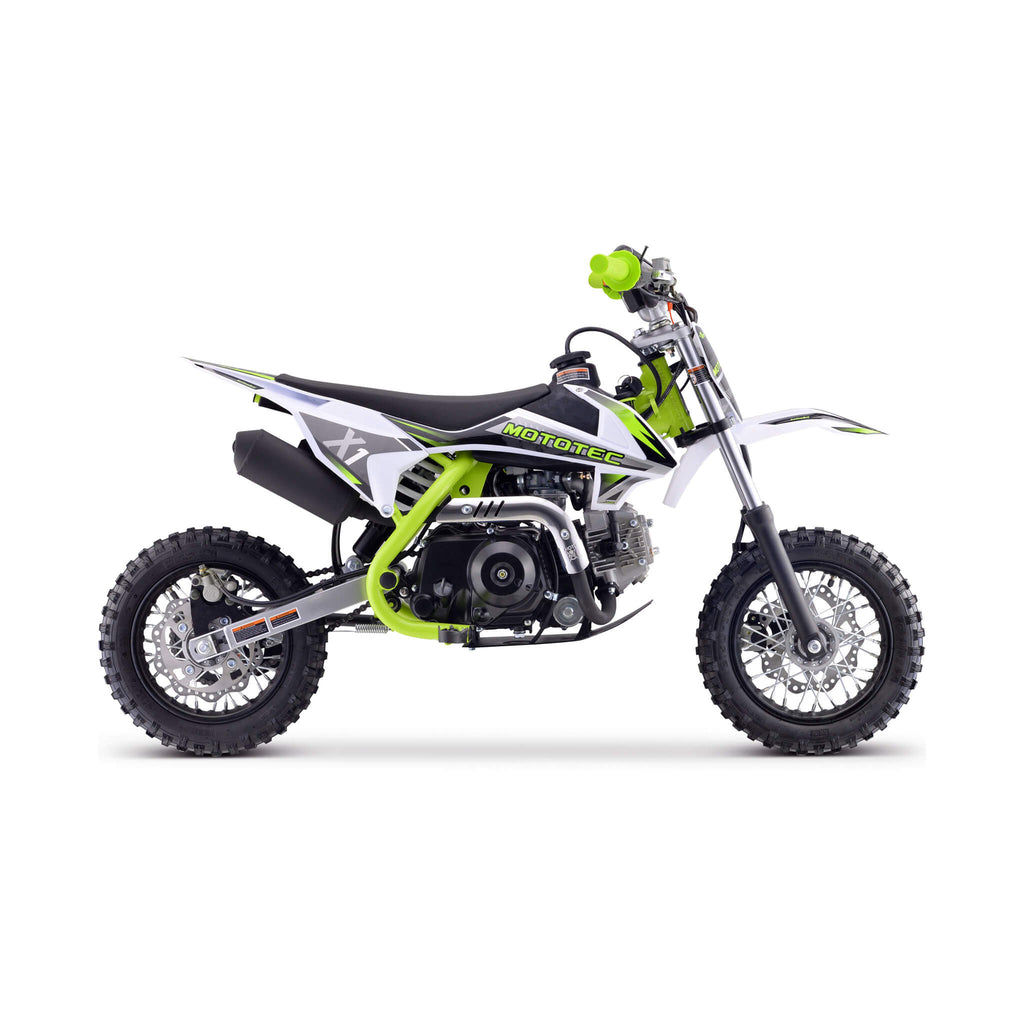MotoTec X1 110CC 4-Stroke Single-Cylinder Air-Cooled Gas Dirt Bike (SAK42680)