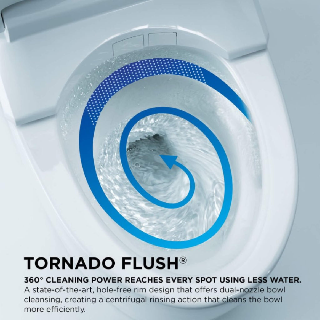 [MS8551CUMFG#01] TOTO Neorest AS 1.0 GPF Dual Flush One Piece Elongated Toilet With Integrated Smart Bidet Seat (SAK10368)