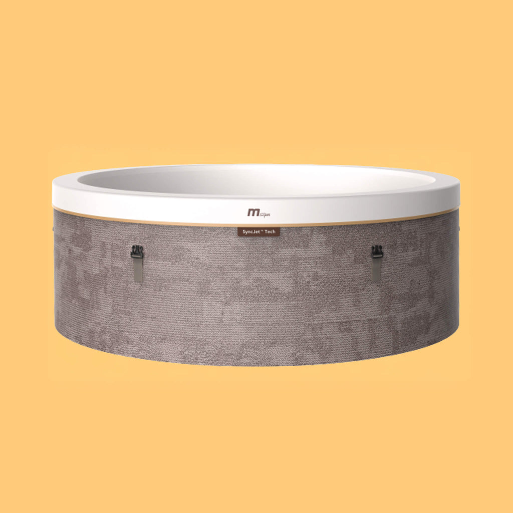 MSpa Cocoon Verto Series Six-Person Inflatable Round Hot Tub With Hydro Massage [F-CO066WE] (SAK50928)