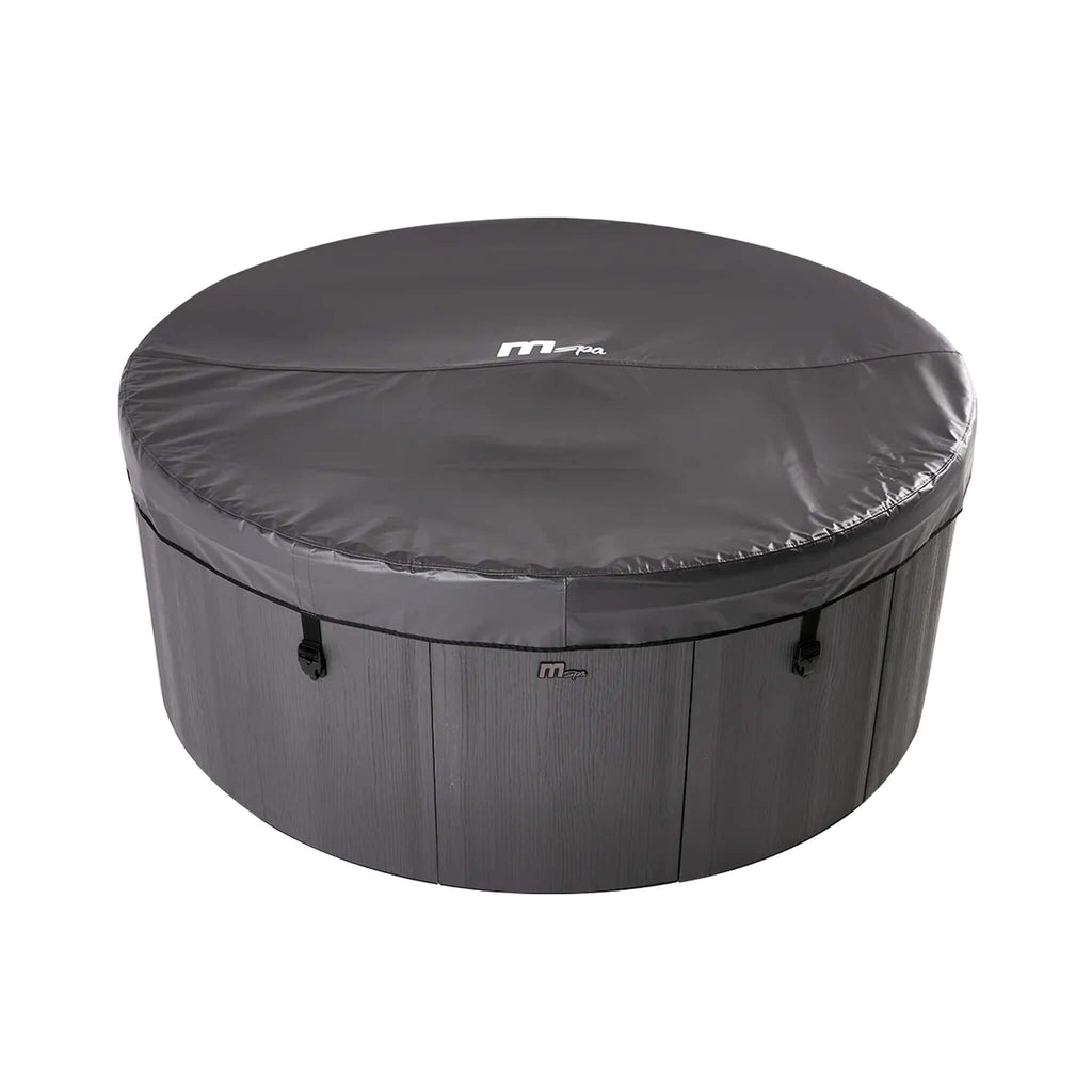 MSpa Denver Frame Series Six-Person Inflatable Round Hot Tub With Hydro Massage [F-DO066W] (SAK87043)