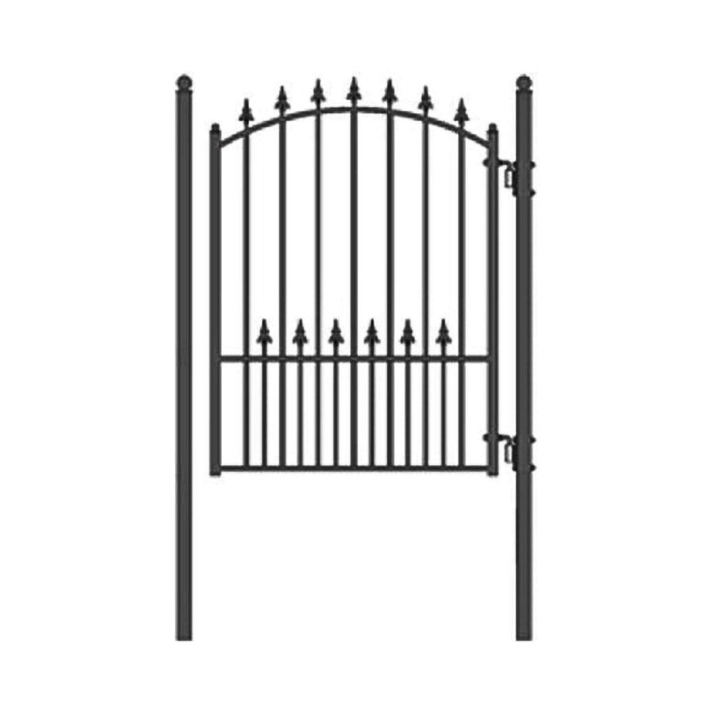 5FT Heavy-Duty Munich Powder-Coated Galvanized Steel Pedestrian Gate (SAK35824)