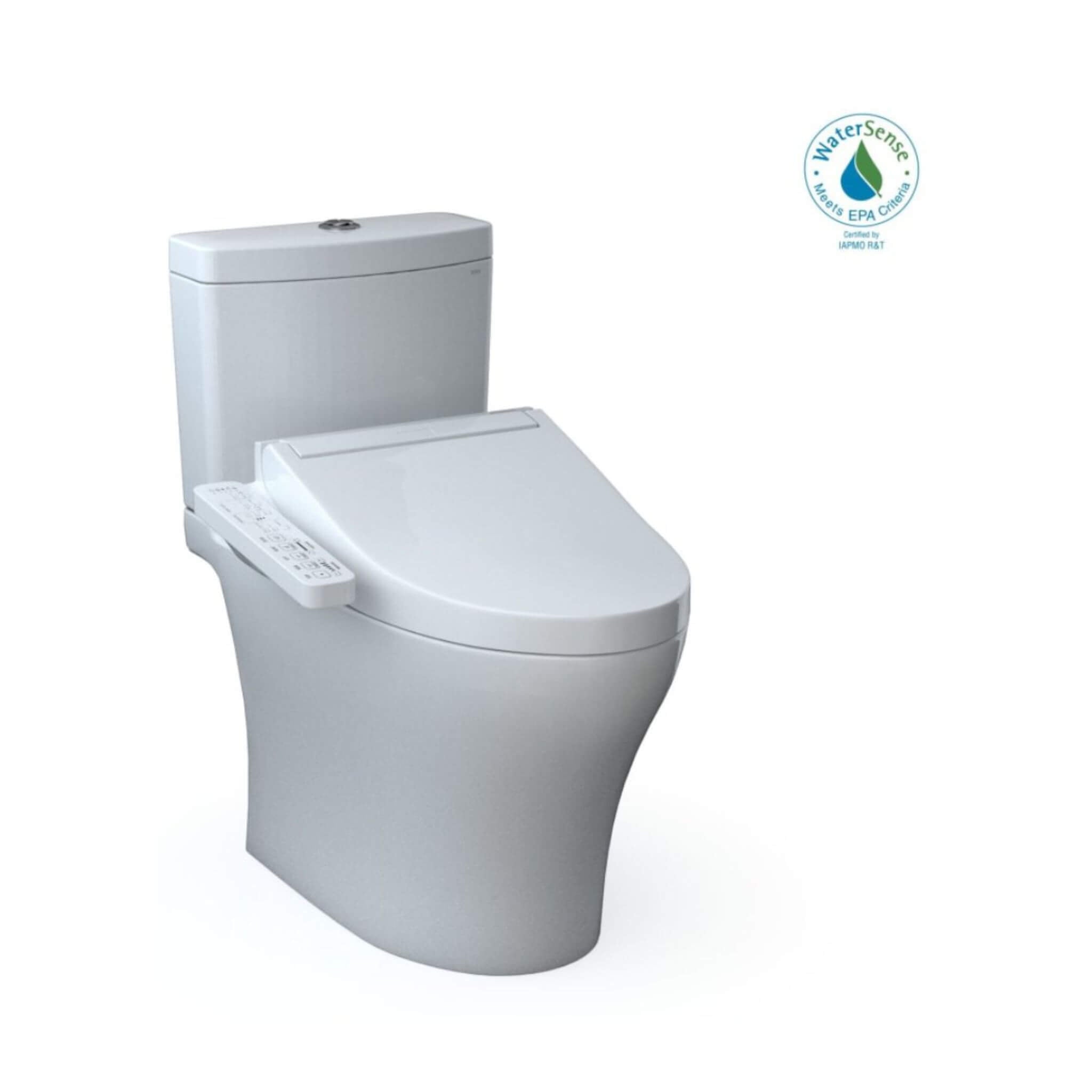 [MW4463074CEMFGN#01] TOTO Aquia IV Washlet C2 With 1.28 GPF and 0.9 GPF Universal Height Elongated Bidet Toilet (SAK10613)