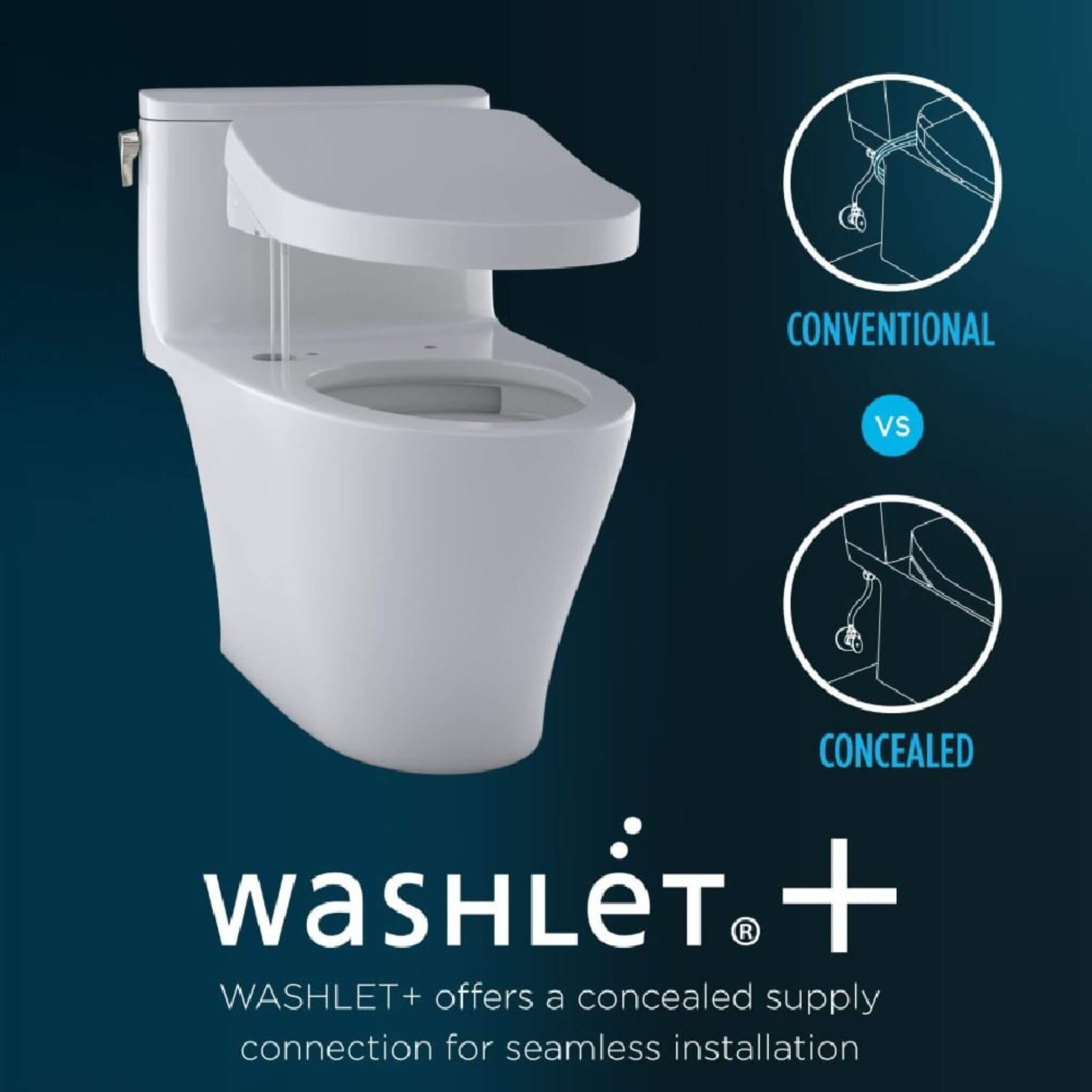 [MW4463074CEMFGN#01] TOTO Aquia IV Washlet C2 With 1.28 GPF and 0.9 GPF Universal Height Elongated Bidet Toilet (SAK10613)