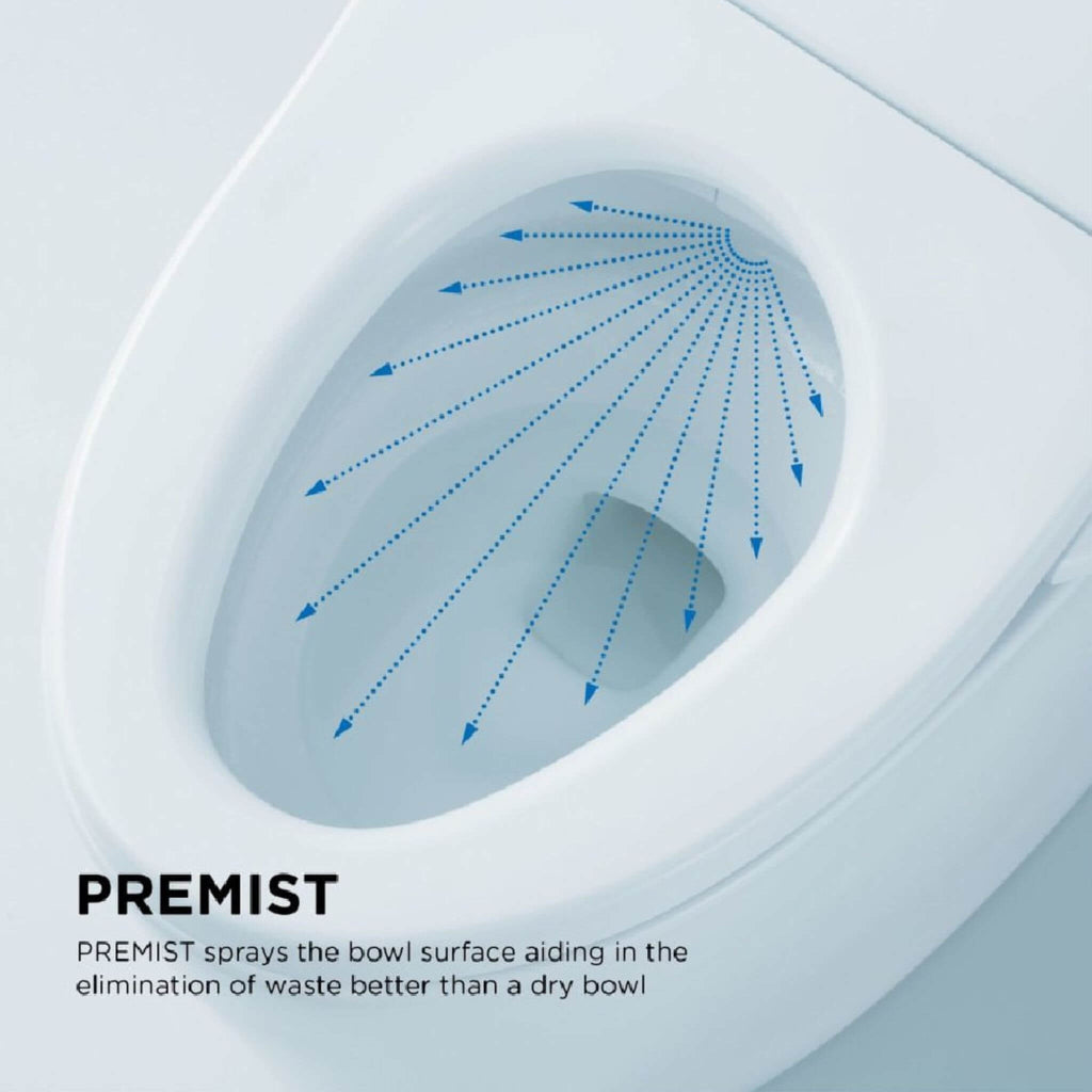 [MW4743074CEFG#01] TOTO Vespin II Washlet C2 With 1.28 GPF Elongated Bidet Toilet (SAK38540)