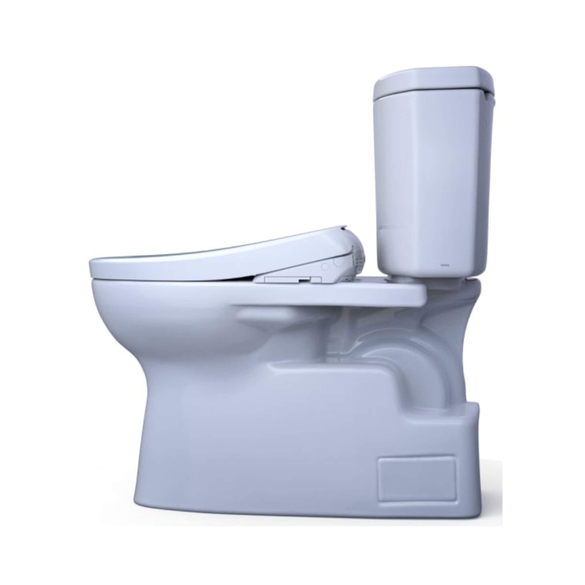 [MW4744736CEFG#01] TOTO Vespin II 1.28 GPF Chair Height Elongated Toilet With Washlet+ S7A Auto Open Bidet Seat (SAK78104)