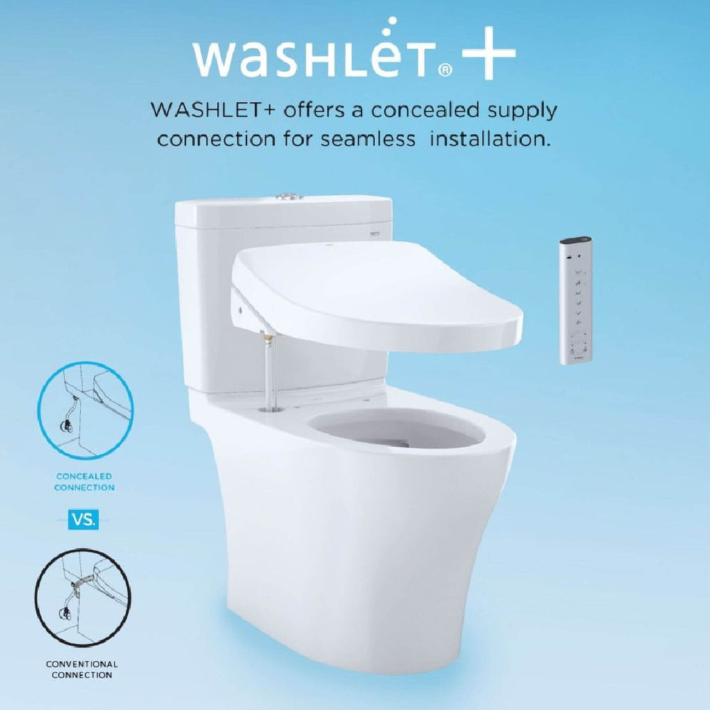[MW6043074CEFG#01] TOTO Ultramax II 1.28 GPF One Piece Elongated Toilet With Washlet C2 And Left Hand Lever (SAK92562)