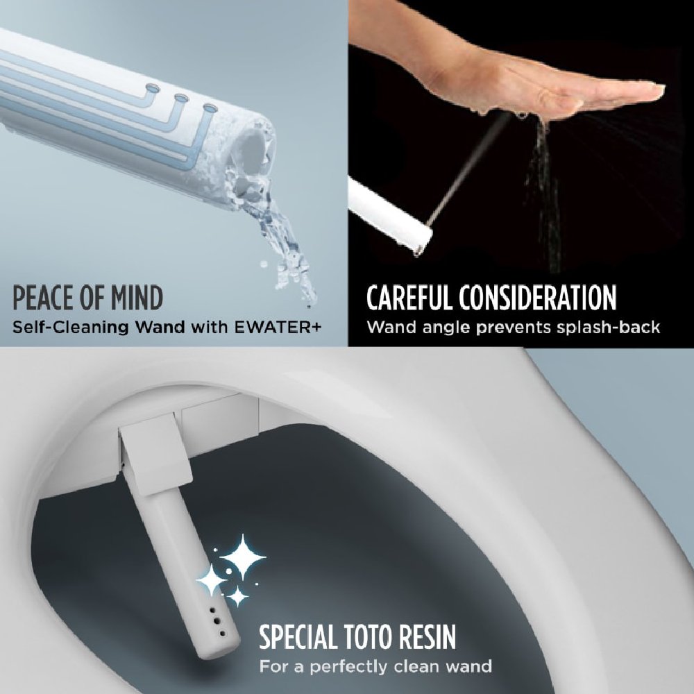 [MW7763074CSFG#01] TOTO Drake Washlet C2 With 1.6 GPF Universal Height Elongated Toilet (SAK14526)
