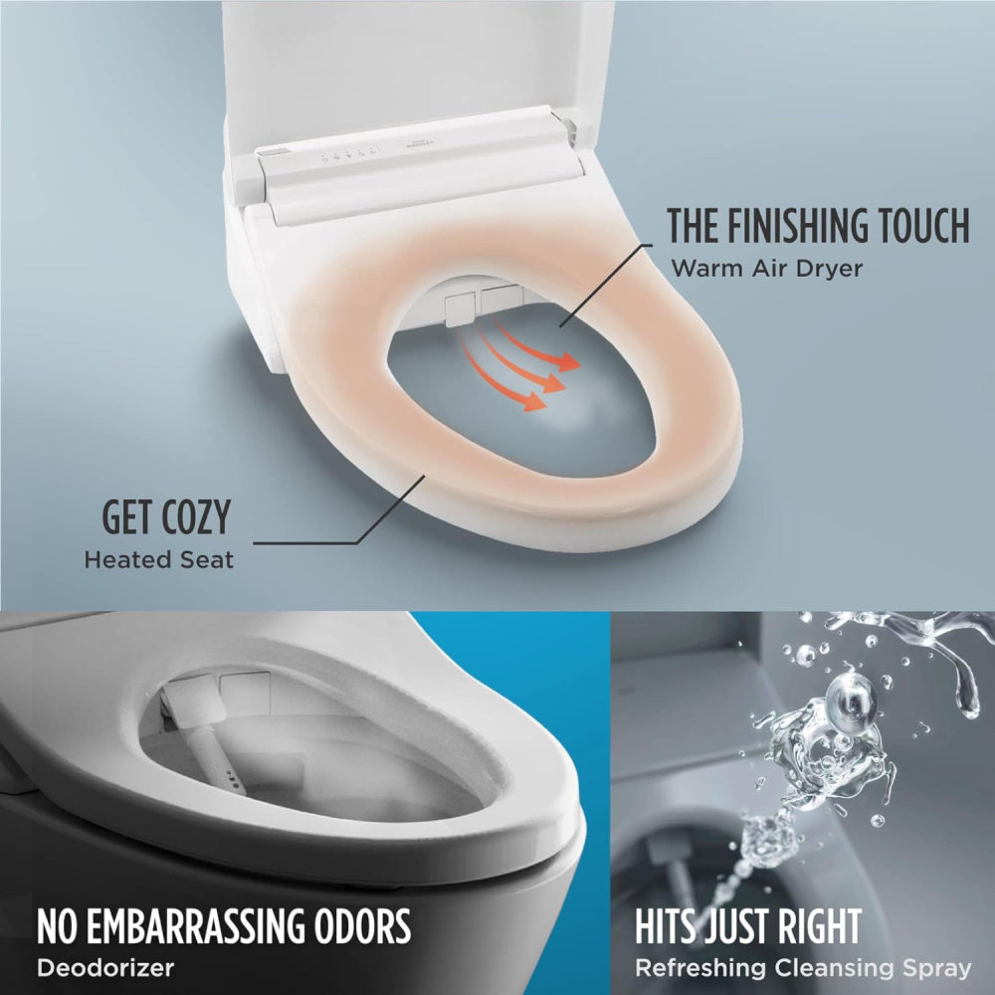 [MW7763084CEFG.10#01] TOTO Drake 1.28 GPF Elongated Universal Height EWater+ Toilet With C5 Bidet Seat (SAK56192)