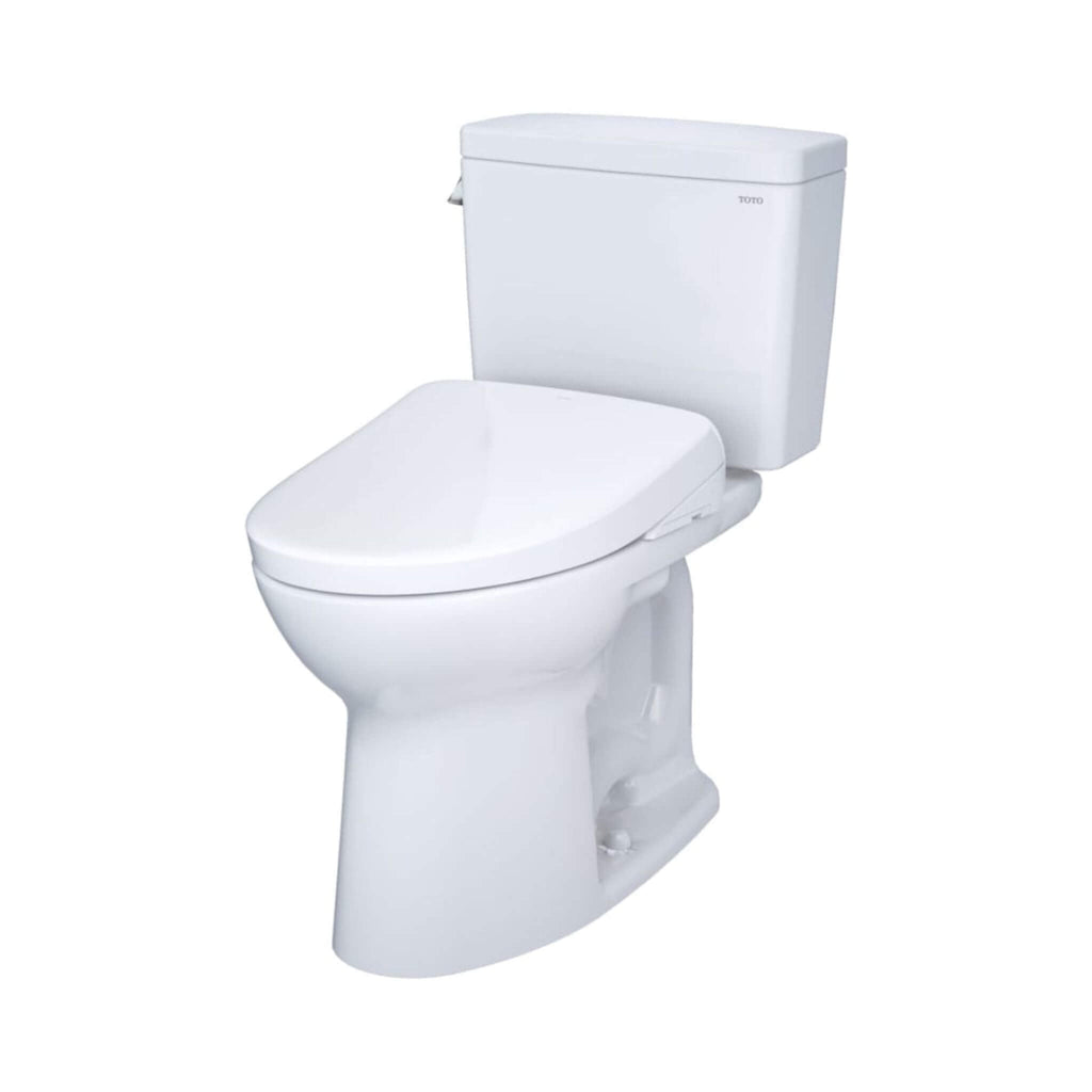 [MW7764726CSFG#01] TOTO Drake 1.6 GPF Elongated Chair Height Toilet With Washlet S7 Heated Bidet Seat And Night Light (SAK56817)