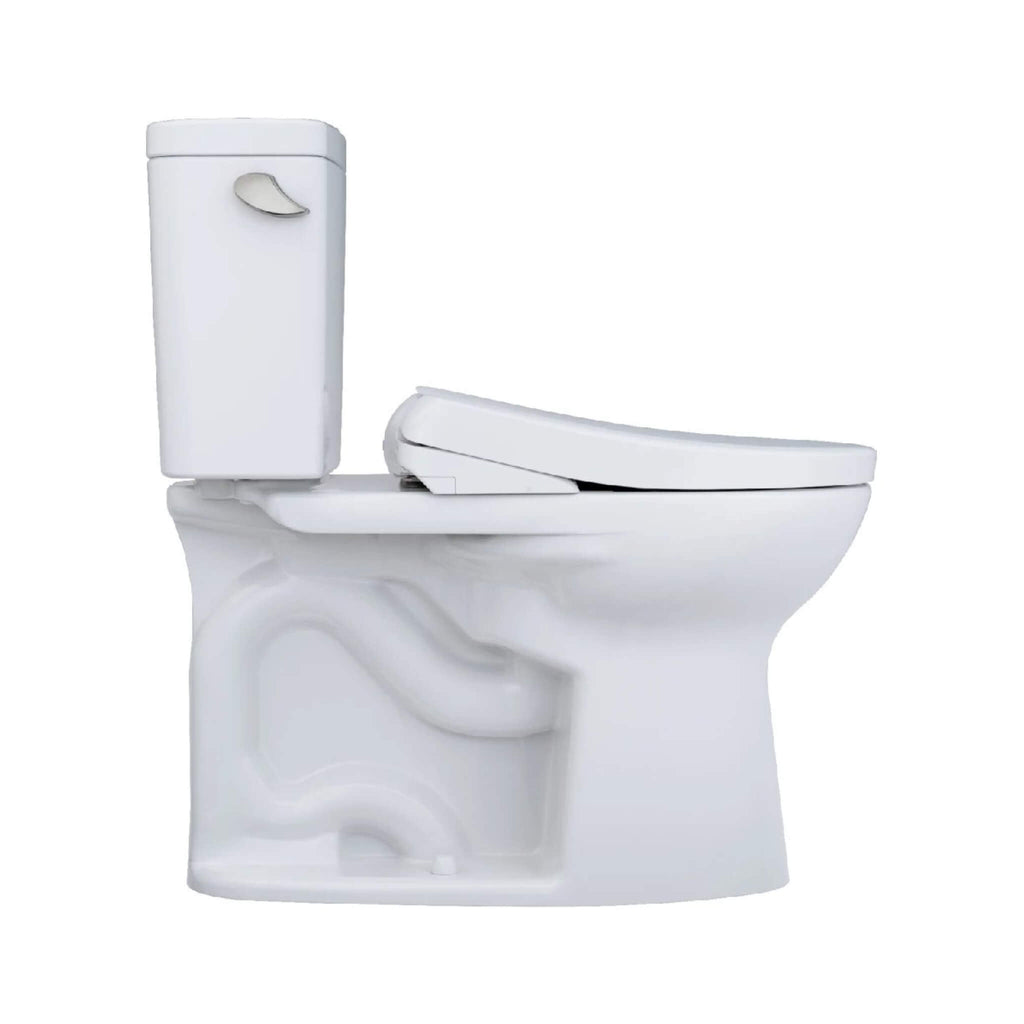 [MW7764736CEFGA.10#01] TOTO Drake Washlet S7A With 1.28 GPF Universal Height 10-Inch Rough-In Elongated Bidet Toilet (SAK35691)