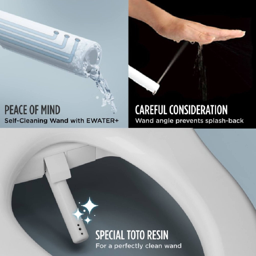 [MW7863074CEFG.10#01] TOTO Drake Washlet C2 With 1.28 GPF Universal Height Bidet Toilet (SAK70451)