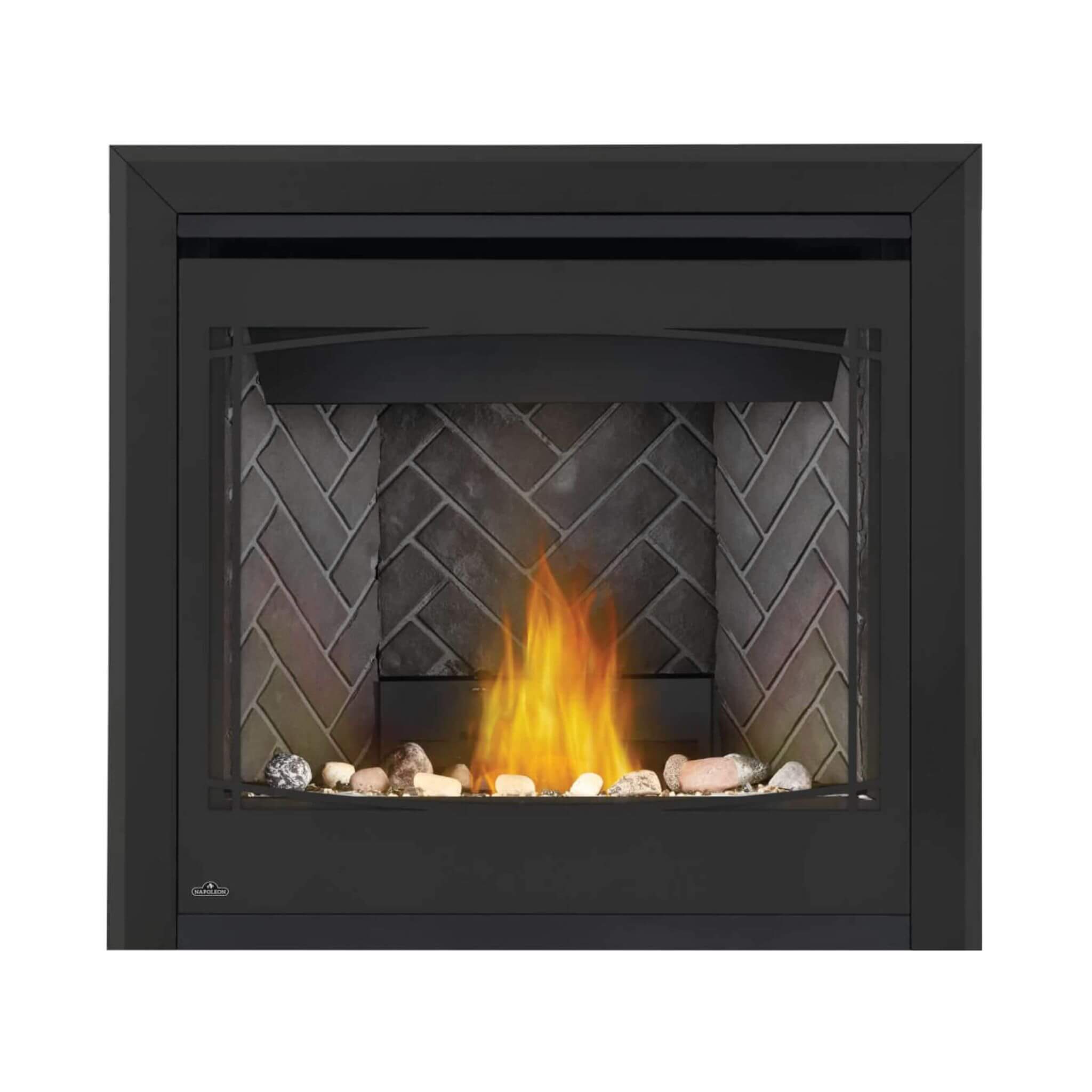 Napoleon Ascent 36 35-Inch Direct Vent Millivolt Ignition Natural Gas Fireplace [B36NTR-1] (SAK85316)