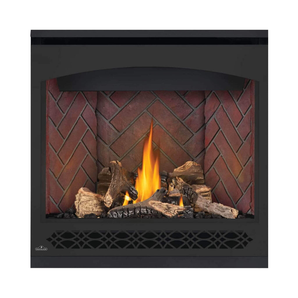 Napoleon Ascent 36 35-Inch Direct Vent Millivolt Ignition Natural Gas Fireplace [B36NTR-1] (SAK85316)