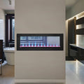 Napoleon Clearion Elite 60-Inch Fully Recessed See Thru Wall Mounted Electric Fireplace [NEFBD60HE] (SAK31716)