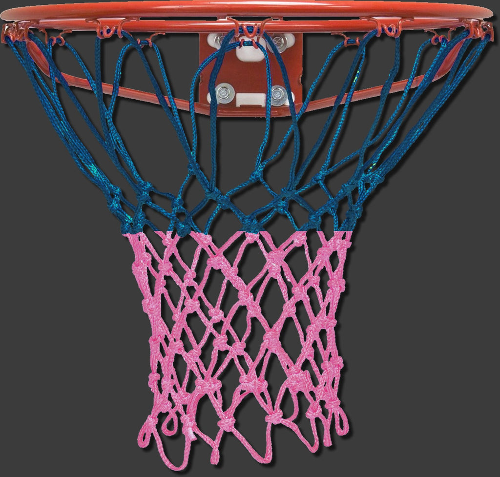 Krazy Netz Double-UP Dual Color Customized Heavy Duty Basketball Rim Net