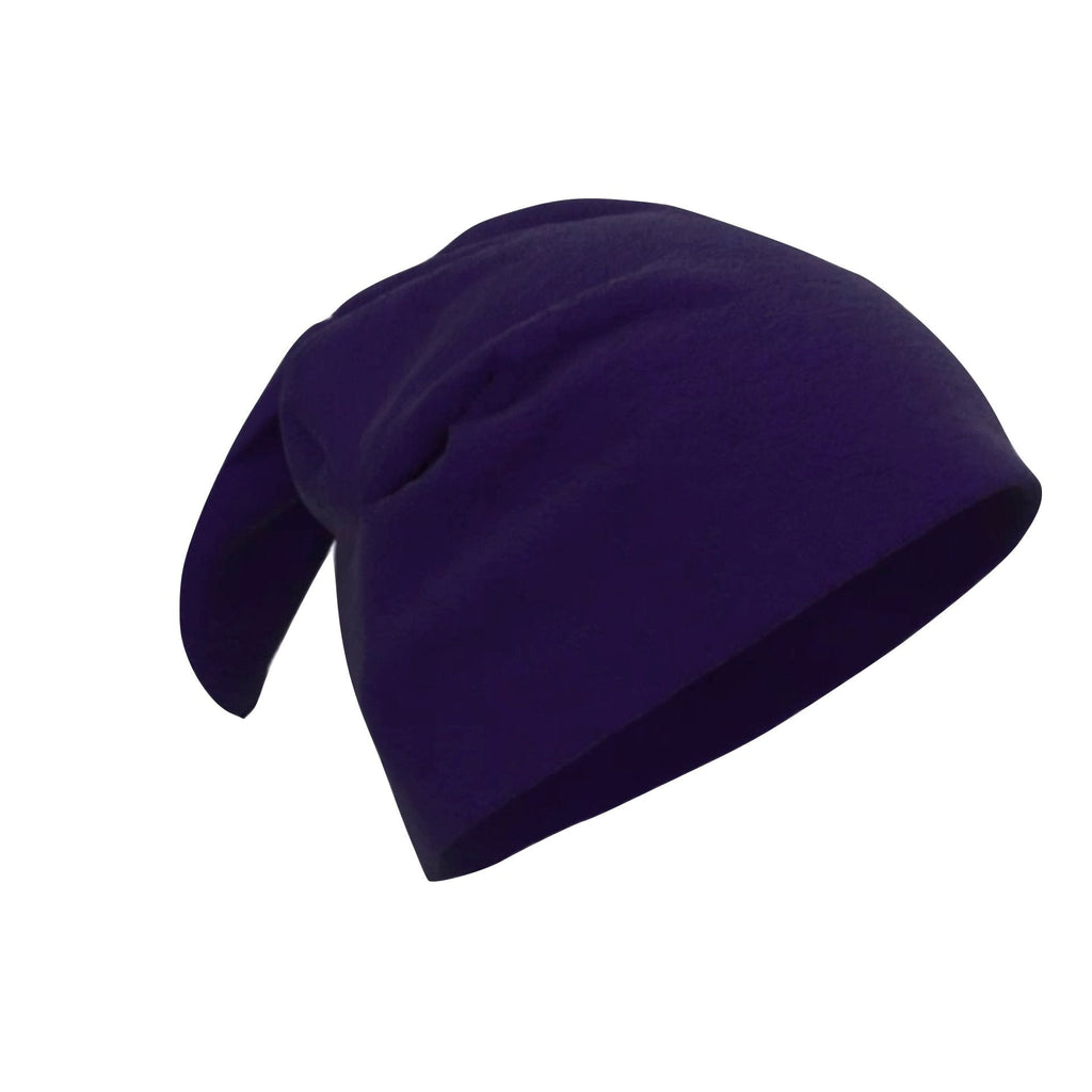 Fleece Bunny Beanie – Red, Navy Blue & Grey Kawaii Winter Hats with Bunny Ears for Alt Fashion