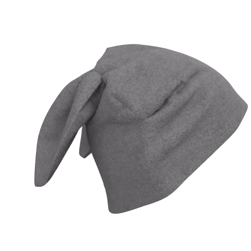 Fleece Bunny Beanie – Red, Navy Blue & Grey Kawaii Winter Hats with Bunny Ears for Alt Fashion