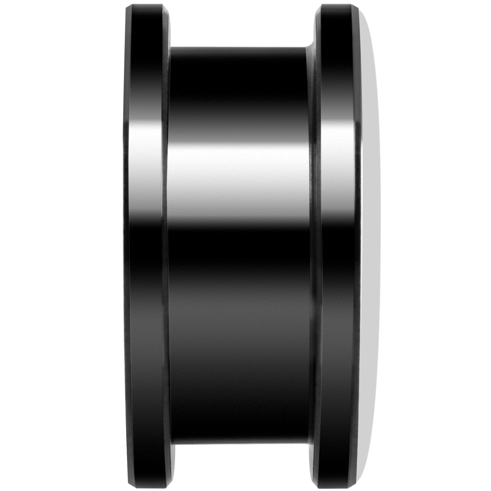 Full Color Leopard Eyes Black Anodized Screw Fit Plug Set 18mm