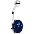 Zodiac Constellation Aquarius Belly Ring