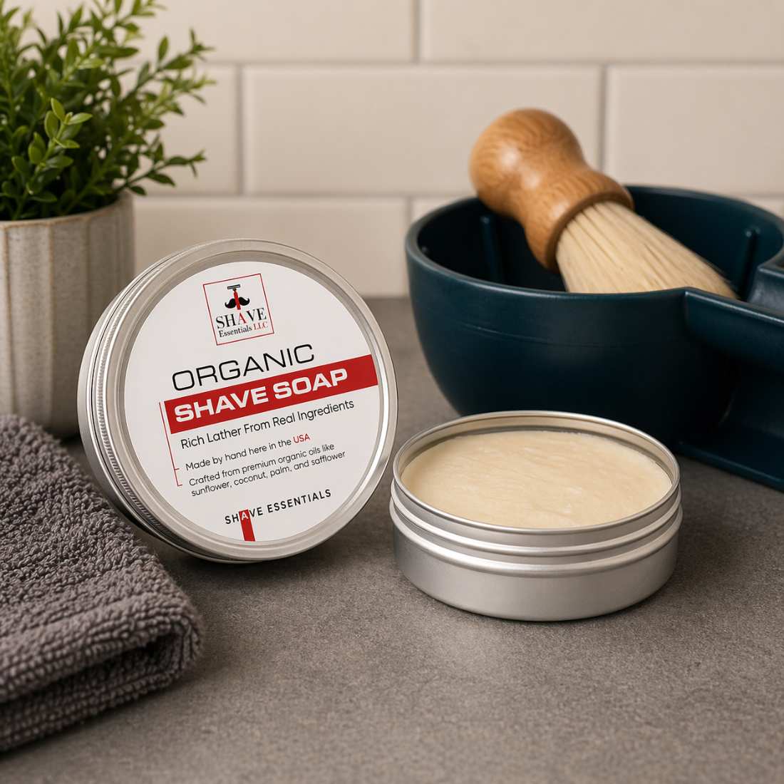 Organic Shave Soap