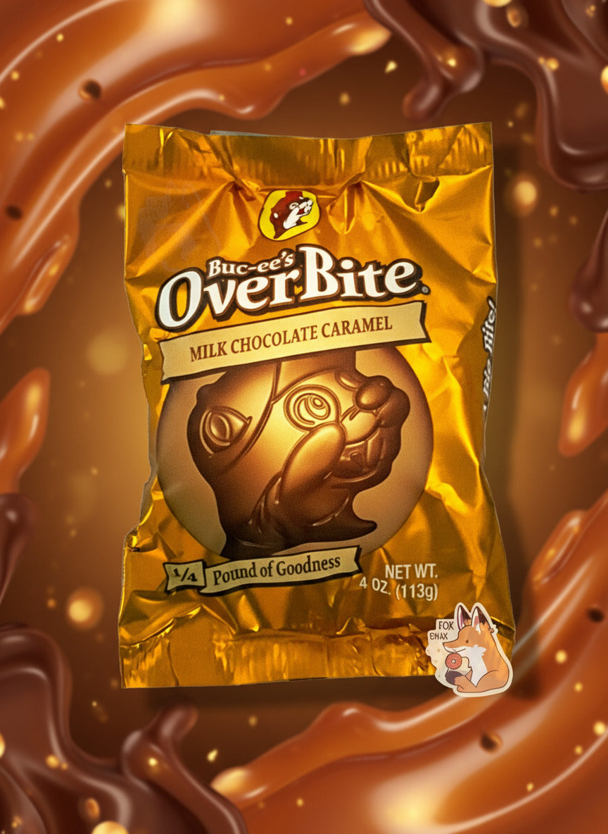Buc-ee's Milk Chocolate Caramel OverBite