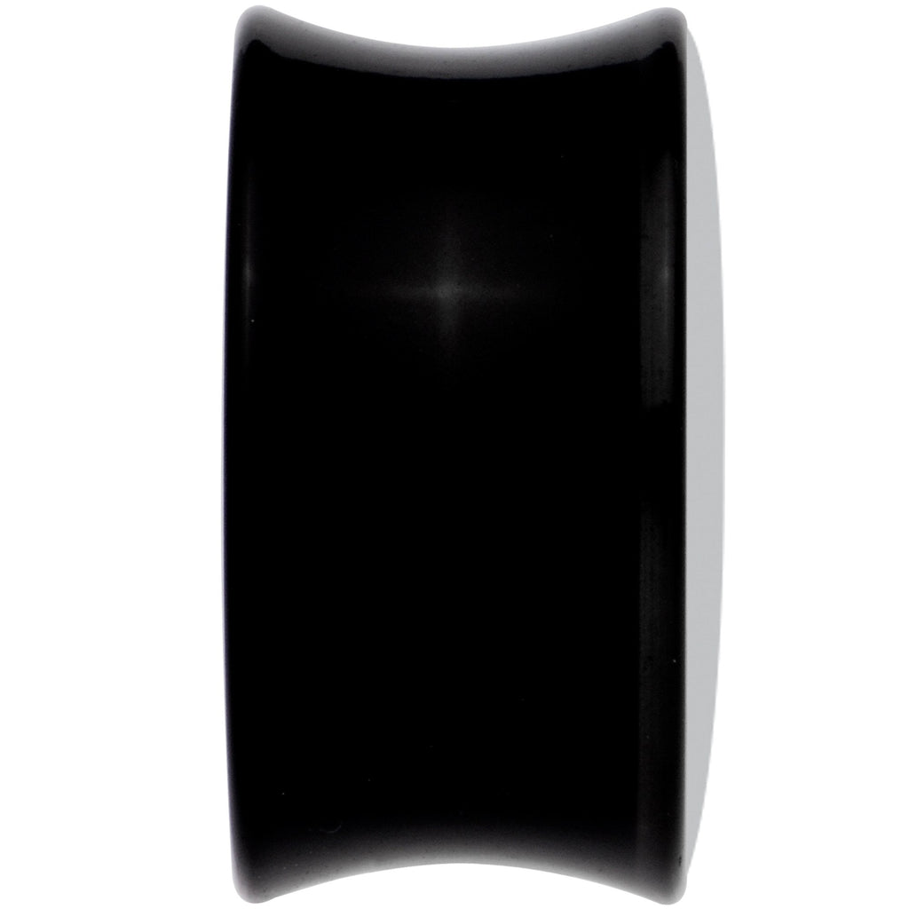 Black Acrylic Pink Grenade Saddle Plug Set 18mm