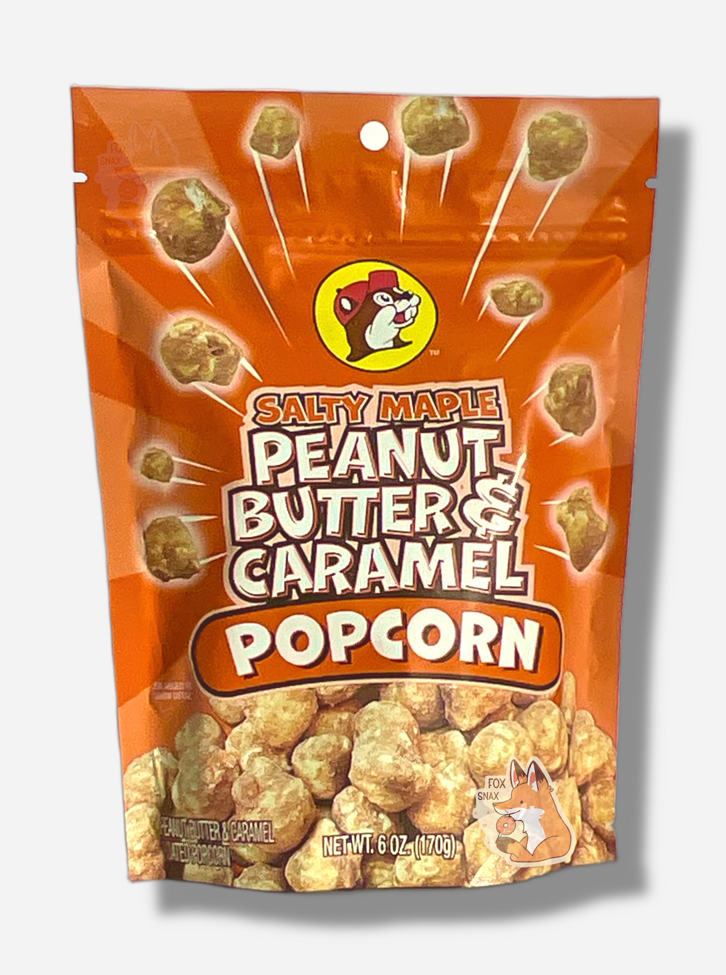 Buc-ee's Salty Maple Peanut Butter & Caramel Popcorn