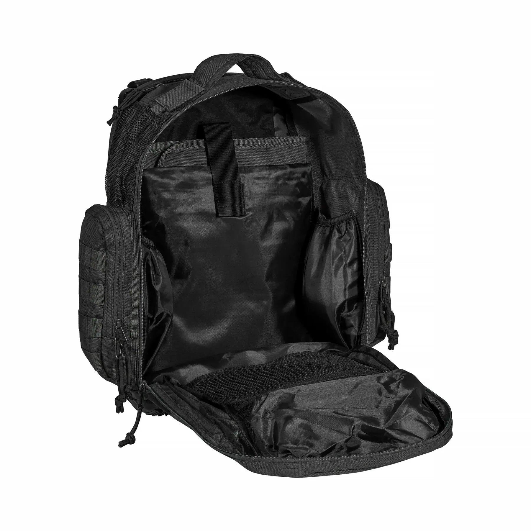 Phil & Jack Dad Diaper Bag Backpack, Baby Diaper Bag with Changing Station, Tactical Military Style, Womens Mens Diaper Bag (Black)