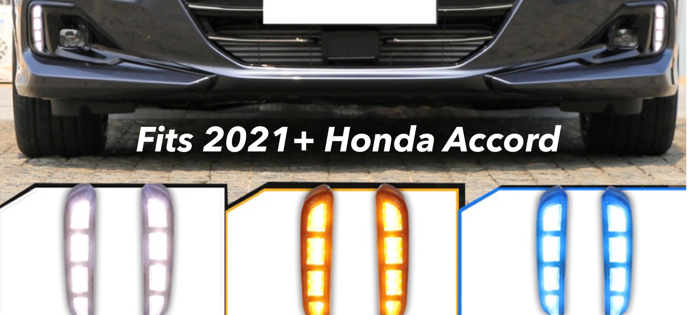 2021-2022 Honda Accord Sequential Fog Lights LED