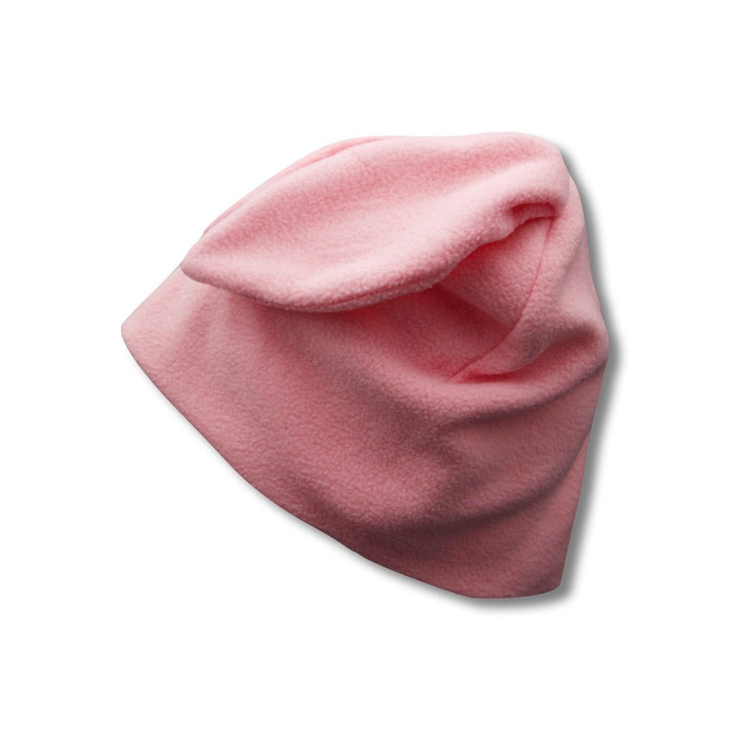 Pink Fleece Bunny Beanie – Kaw up  Winter Hat with Bunny Ears for Alt Fashion, Cosplay & Cozy Style