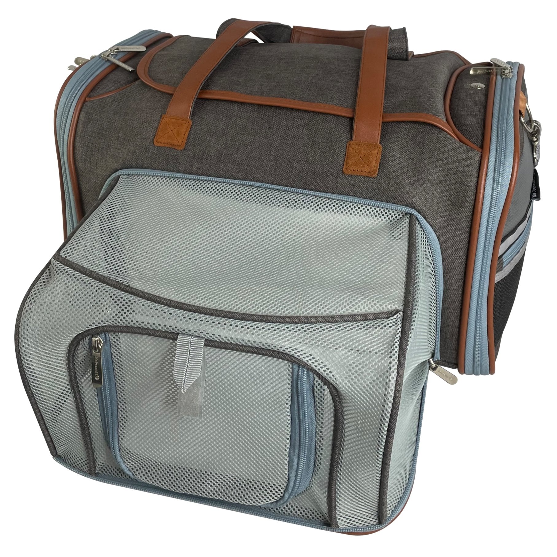 Mr. Peanut's Gold Series Standard Size Airline Compliant Expandable Pet Carrier V2.0
