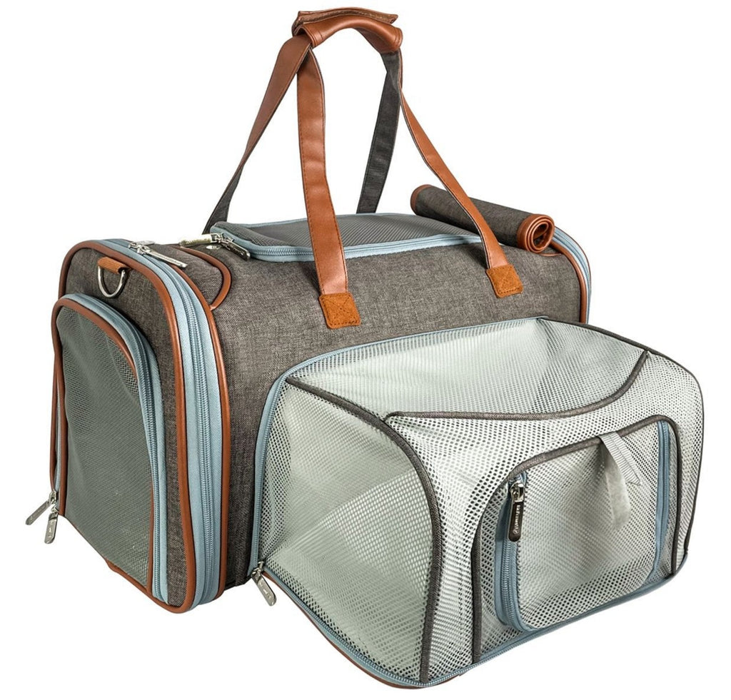 Mr. Peanut's Gold Series Standard Size Airline Compliant Expandable Pet Carrier V2.0