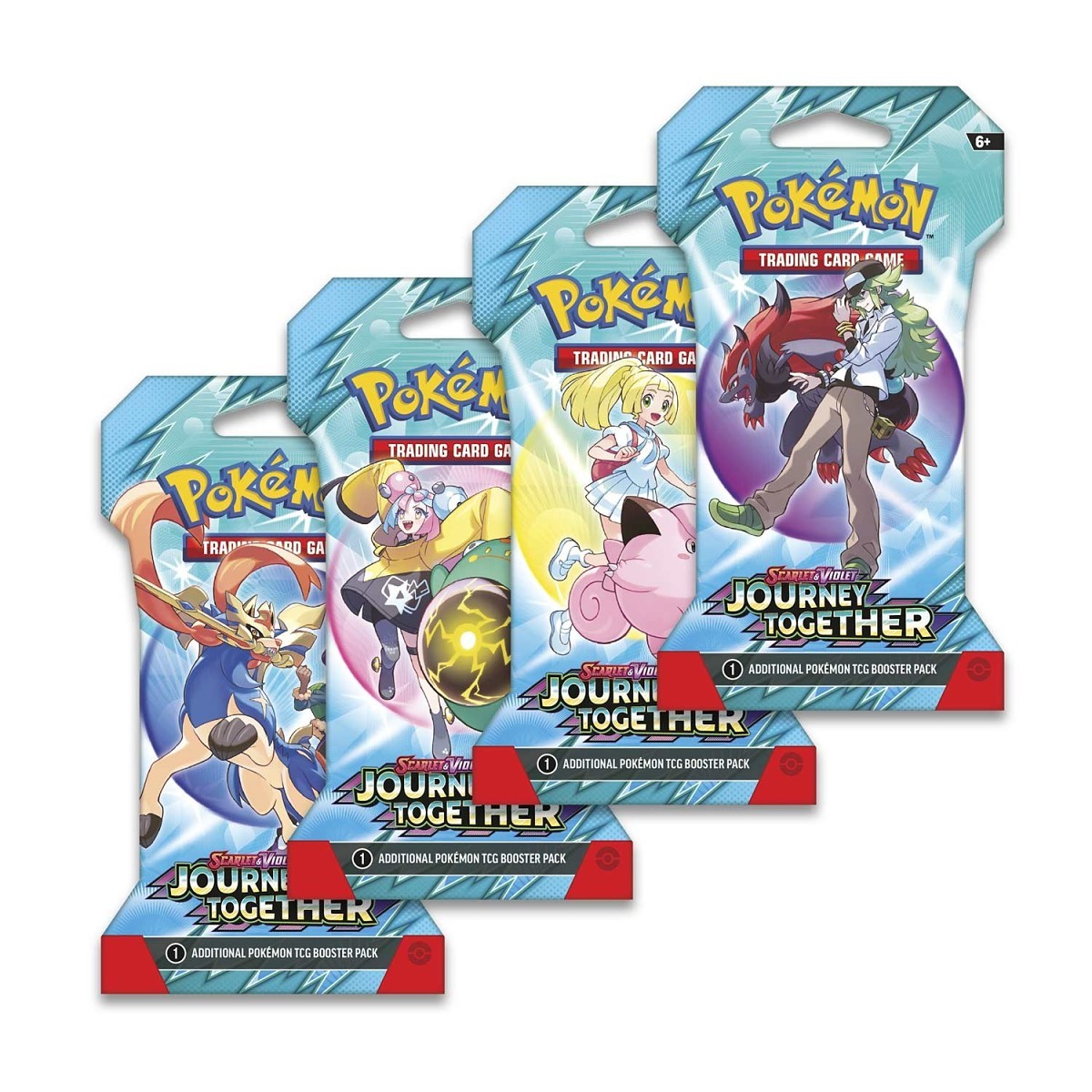 Pokemon TCG Scarlet & Violet - Journey Together Sleeved Booster
