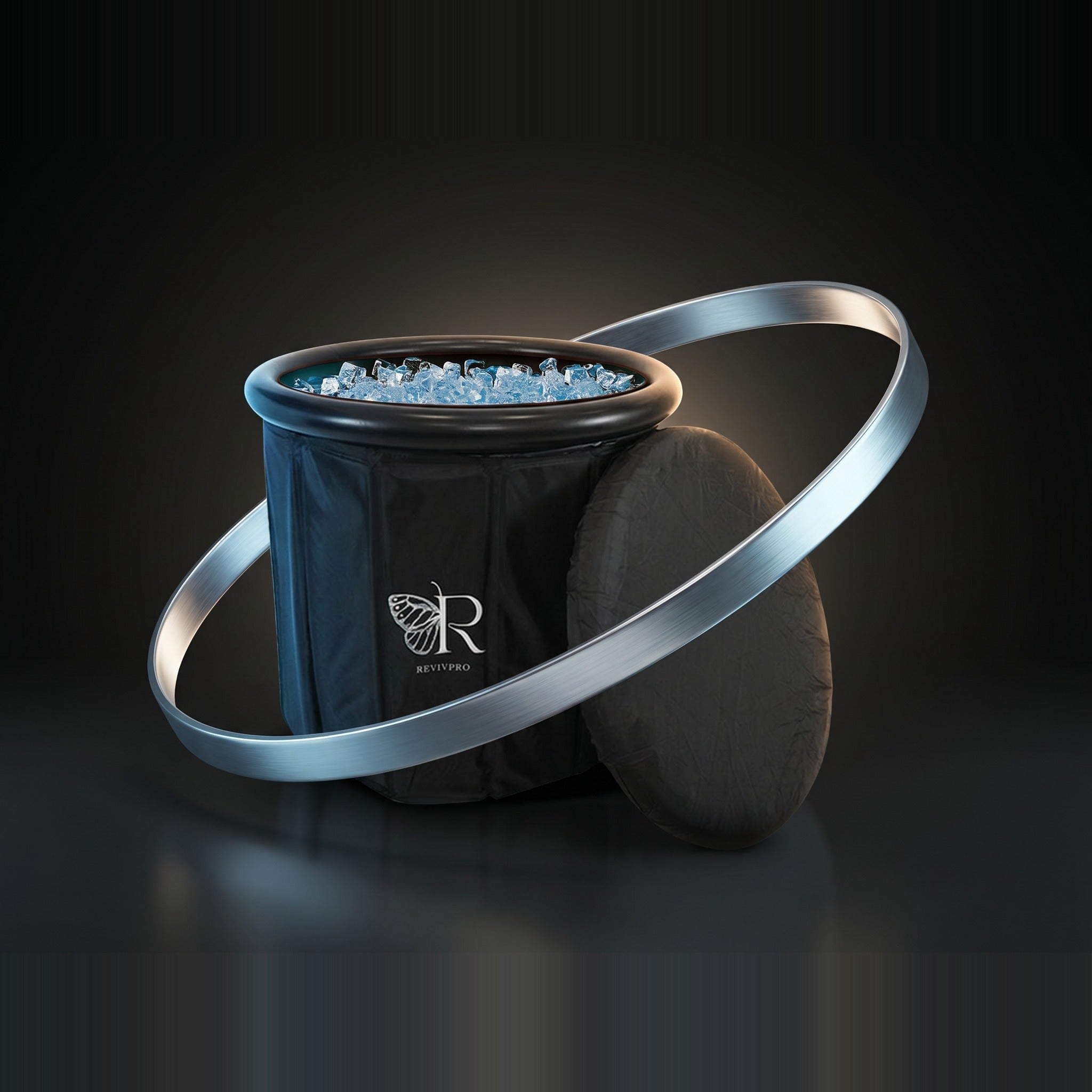 Portable Foldable Ice Bath Tub - Water Chiller Compatible Cold Plunge for Recovery and Wellness