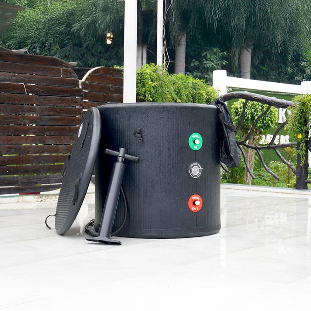 Portable Ice Bath Tub Pro - Water Chiller Compatible Cold Plunge Easy Recovery Solution