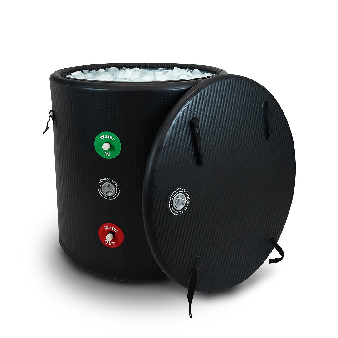 Portable Ice Bath Tub Pro - Water Chiller Compatible Cold Plunge Easy Recovery Solution