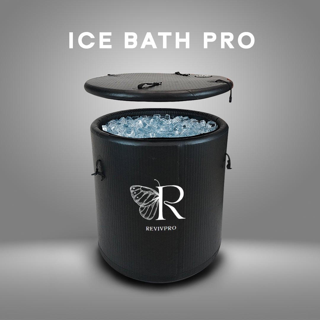 Portable Ice Bath Tub Pro - Water Chiller Compatible Cold Plunge Easy Recovery Solution