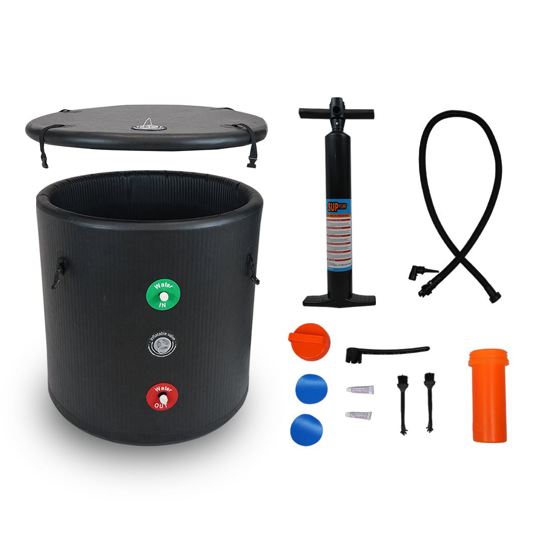 Portable Ice Bath Tub Pro - Water Chiller Compatible Cold Plunge Easy Recovery Solution