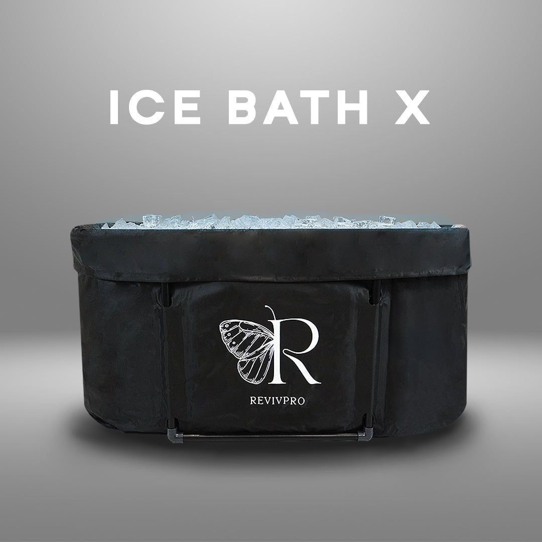 Portable Oval Ice Bath Tub X with Extra Length - Water Chiller Compatible Cold Plunge