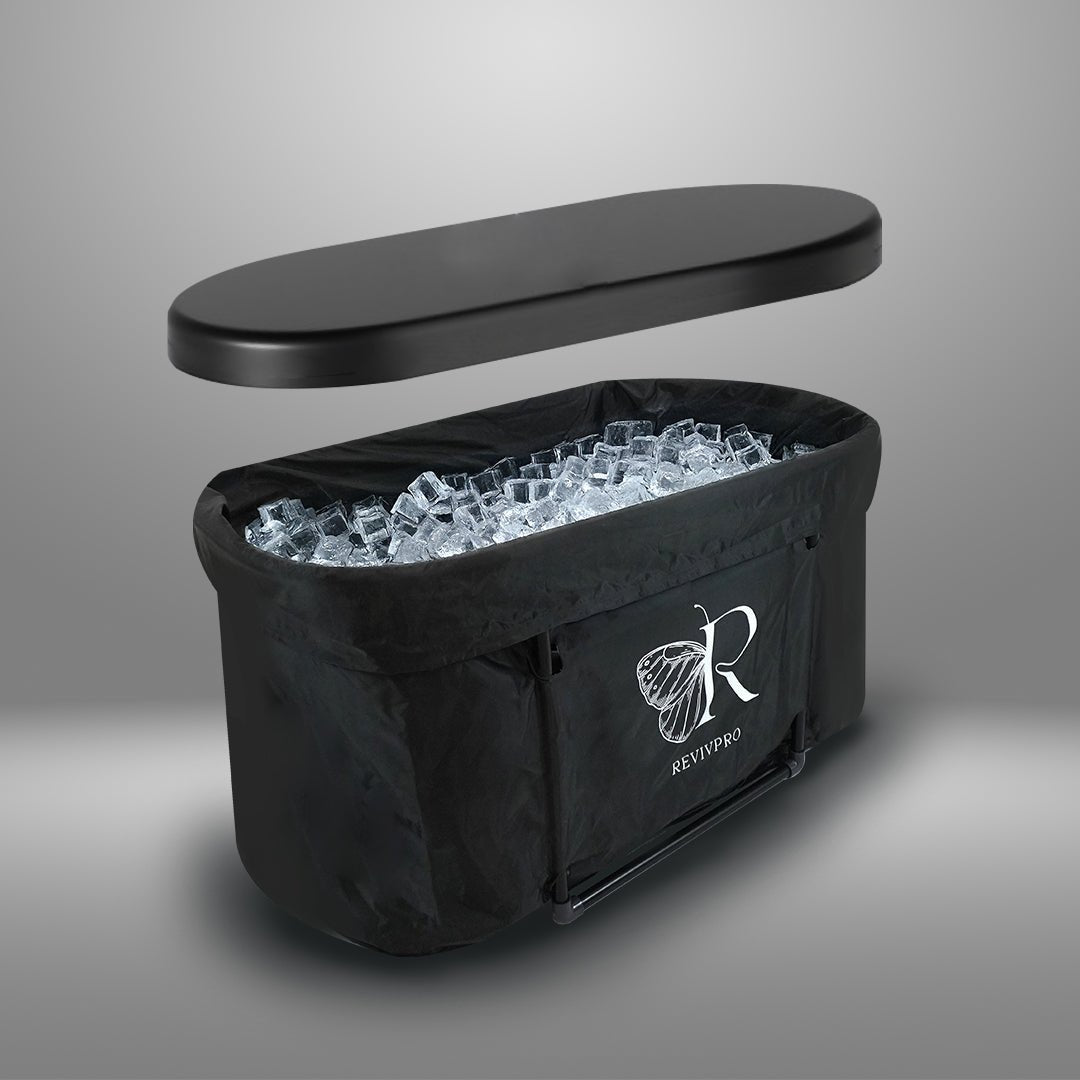 Portable Oval Ice Bath Tub X with Extra Length - Water Chiller Compatible Cold Plunge