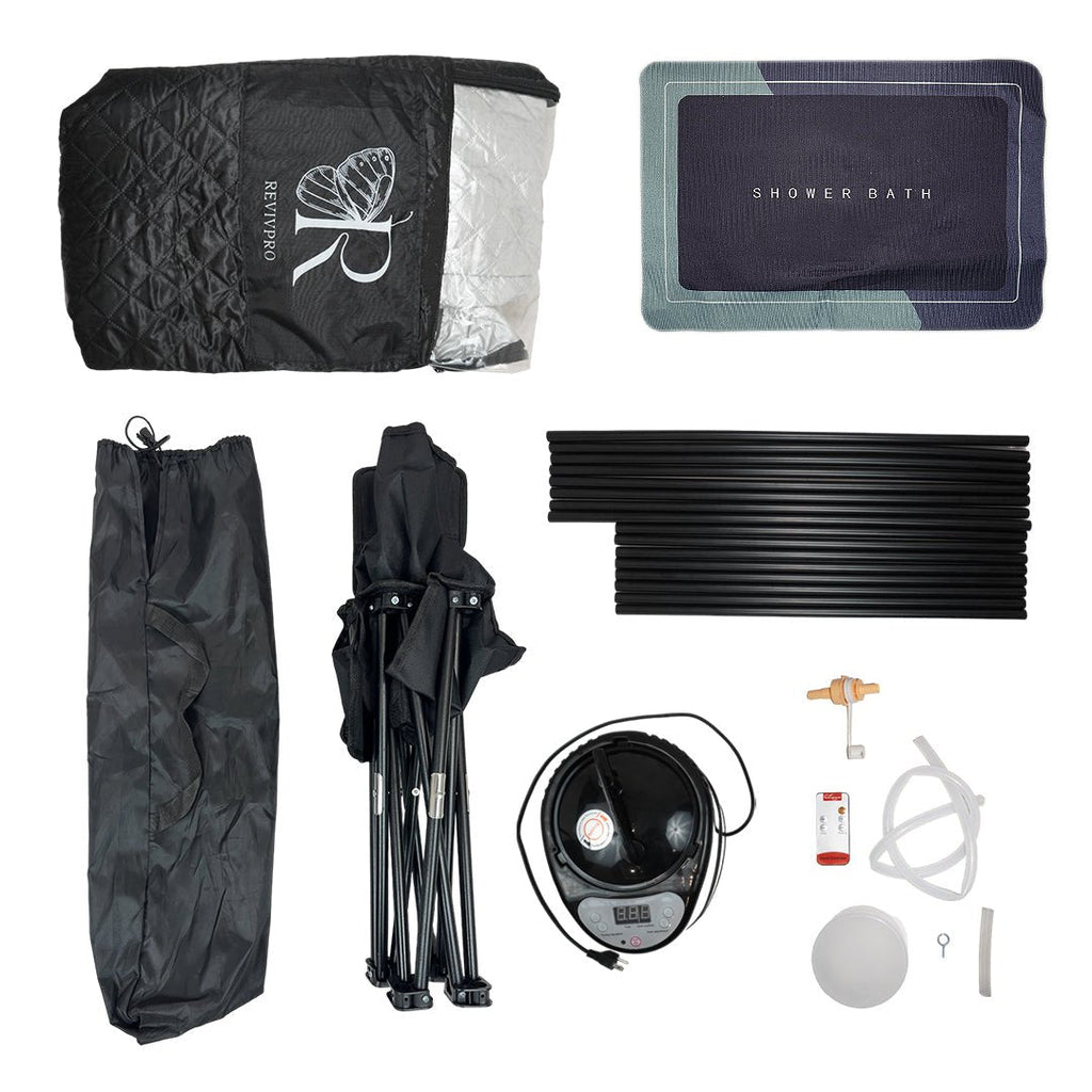 Portable Steam Sauna Box with Steamer