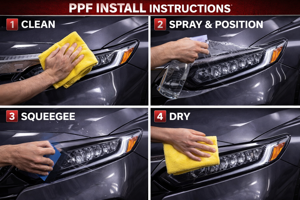 2018-2022 Xgen Accord Headlight PPF Kit