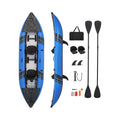 Premium 12FT 2-Person Inflatable Tandem Kayak Kit With Pump And Paddles (SAK94816)