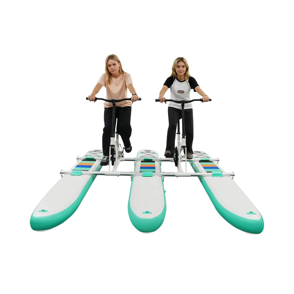 Premium 2-Person Two-Seater Portable Inflatable Pedal Boat Water Bike (SAK95621)