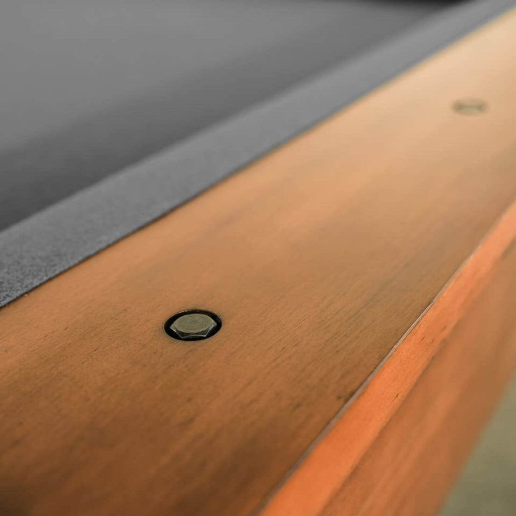8FT Premium Professional Presli Slate Native Acacia Solid Wood Billiard Pool Table With Custom Table Cloth (SAK90428)
