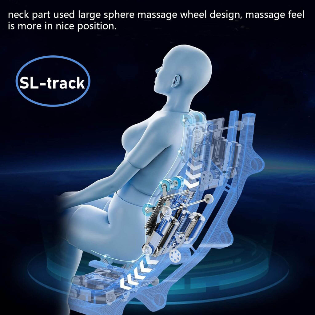 Airvana Premium Zero Gravity Full Body Multifunction Massage Chair With Auto Body Scan (SAK72182)